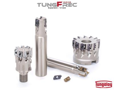 12 Inserts and Associated Cutter Bodies Added to TungForce-Rec Square Shoulder Milling Cutter Series