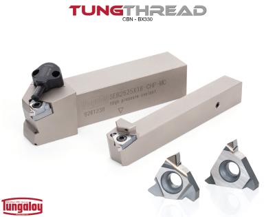 TungThread BX330 CBN Inserts TungThread BX330 CBN Inserts Can Thread Hardened Parts