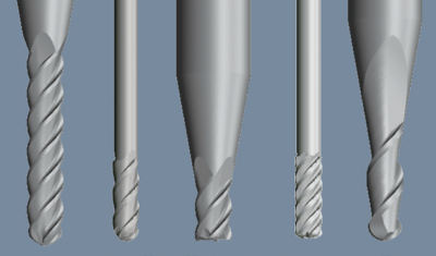 Micro-Endmill Geometries