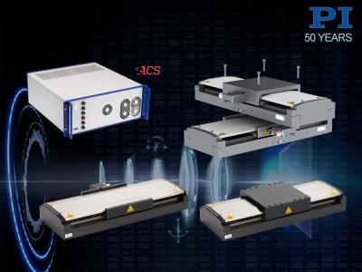 Linear Motor Stages for High Load / Precision Industrial Applications and EtherCat Motion Controllers