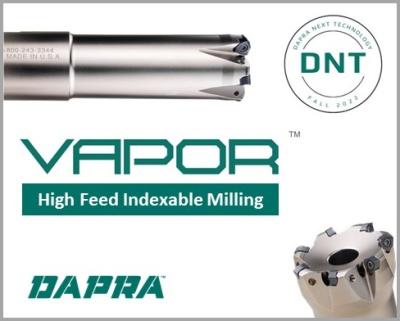 Vapor High Feed Indexable Milling Platform