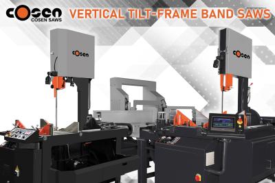 Three Vertical Band Saw Models Introduced: Manual, Semi-Automatic, and Fully Automatic