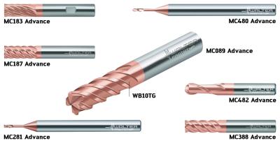 ISO H Advance Line of Solid-Carbide Milling Cutters