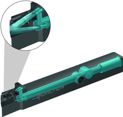 Turn SCLC-S-P/SDJC-S-P/SVJB-S-P Toolholders Long Turning Toolholders Extend Tool Life on Swiss-Style Automatic Lathes