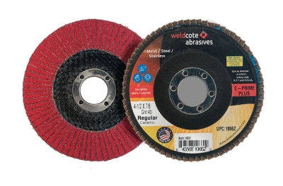 C-PRIME and C-PRIME PLUS Ceramic Flap Discs