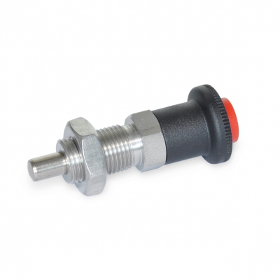 GN 414 Metric Size, Stainless Steel, Safety Indexing Plungers 