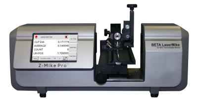 Beta LaserMike Z-Mike Pro Off-line Part Measurement System Beta LaserMike Z-Mike Pro Off-line Part Measurement System