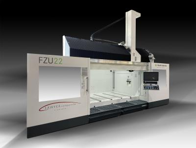 FZU22 FZU22 Lighter-Weight, 5-axis portal Milling Machine for the machining of Various Workpiece Shapes, Sizes and Materials