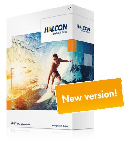 Version 19.05 of HALCON Machine Vision Software