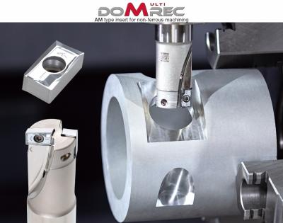 AM Type Insert for Non-Ferrous Metal Machining for DoMultiRec Multi-Functional Milling Cutter AM Type Insert
