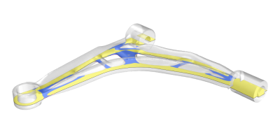 Toolpaths for for Powder-Bed-Fusion (PBF) Integrated Additive Manufacturing with Topology Optimization