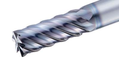 End Mill With DUROREY Coating for High Hardness and Chipping Resistance