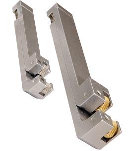 Straddle knurling tool for small parts Straddle knurling tool for small parts