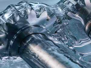 Klübersustain GW 0-460 Gear Lubricant Uses Water as a Base Fluid Klübersustain GW 0-460 High-Performance Gear Lubricant
