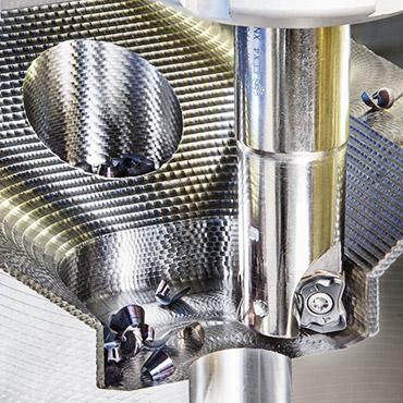 LOGIQ-4-FEED LOGIQ-4-FEED Twisted Shape Insert for Efficient High Feed Milling