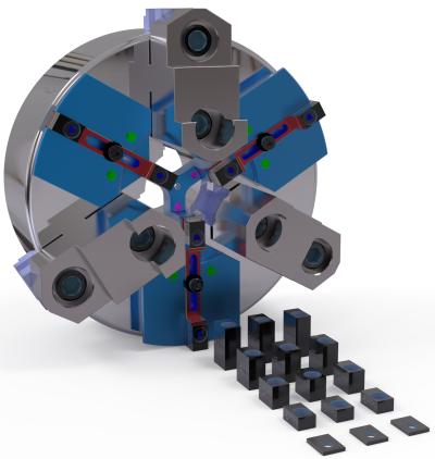 The Dream Chuck Stop Allows Machining Through a Part The Dream Chuck Stop