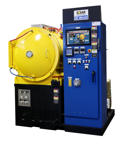 Model HFL-2018-2IQ Mentor Vacuum Furnace has Graphite-Insulated Hot Zone Model HFL-2018-2IQ Mentor Vacuum Furnace
