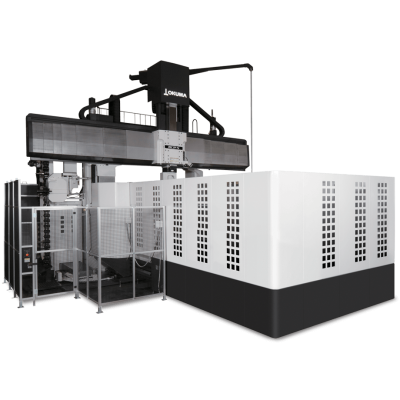 MCR-S Double Column Roughs and Finishes Press Dies in One Setup  