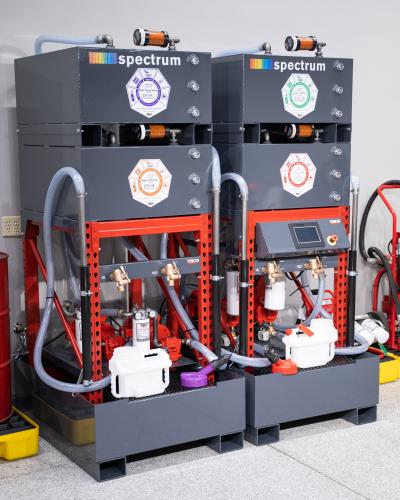 Spectrum Bulk Oil Storage System Solutions for Lubricant Management from Storage to Point-of-Use
