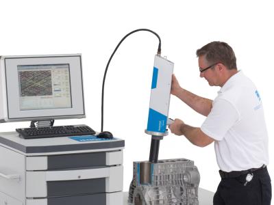 Hommel-Etamic Toposcan Optically Inspects Cylinder Bore Surfaces Hommel-Etamic Toposcan
