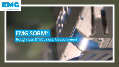 EMG SORM Online roughness and waviness measurement in HDG lines with EMG SORM