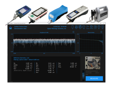 TraceBoss Software TraceBoss Software for Portable Roughness Gages