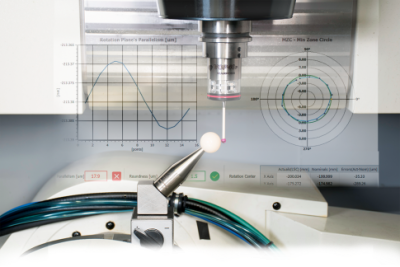 AxiCheck software package that analyzes data collected with Marposs probes AxiCheck Software