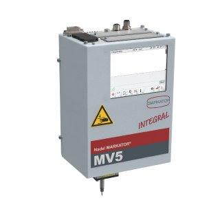 MV5 INTEGRAL Dot Peen Marking System Compact Dot Peen Marker With Integrated Control Unit