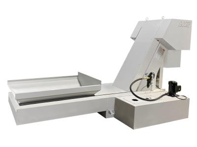 Turbo MF4 Compact Filtering Chip Conveyor Keeps Machine Sump Free of all Types and Sizes of Chips
