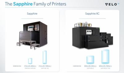 Sapphire XC 1MZ Enables Metal 3D Printing Up to One Meter in Height