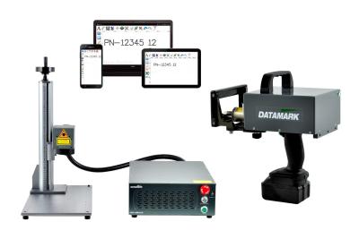 Dot peen and fiber laser markers from Spanish manufacturer Datamark Systems