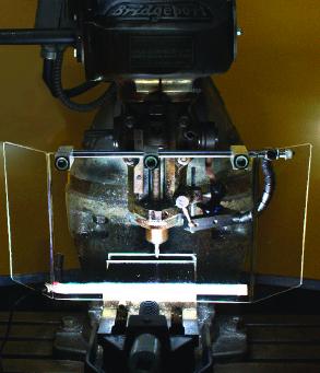 Visorguard-LED Machine Safety Guards featuring Built-in LED Lighting