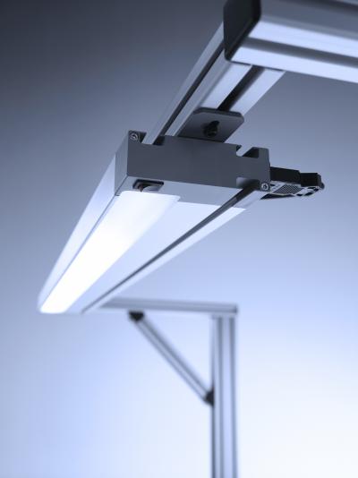 WLA Overhead Solution for Lighting Benches and Assembly Areas