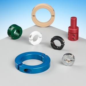 Shaft Collars and Couplings Finish in Custom Colors