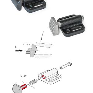 Universally and Securely Fastened GN 415 Side Thrust Pins