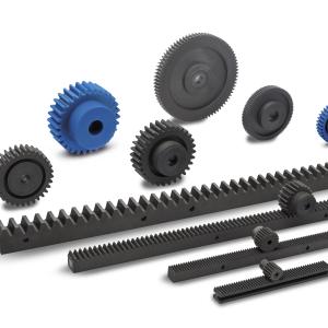 Gears and Gear Racks made from Polyamide