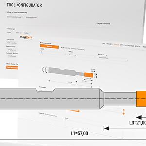 Semi-Standard and Special Tools Rapidly Custom-Made on the Machine