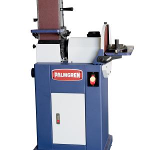 Combination Belt & Disc Finishing Machine Features Powerful Direct Drive Power Train