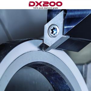 DX200 Binderless PCD Grade Improves Finish Machining of Superhard Non-Ferrous Metals