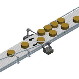 FlexMove Side Acting Merge Module Mechanical Dual Merge Gate