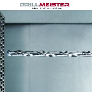 DrillMeister 12xD Drill Body Head Changeable Drills