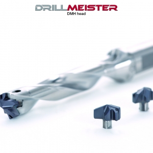 DMH Drill Head with Enhanced Drill Corner Design