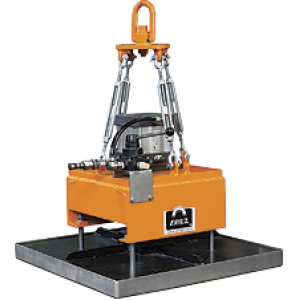 Air-operated lift-magnet system