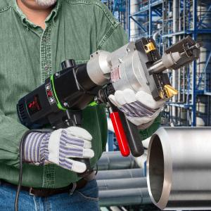 MILLHOG Mini Electric Pipe Beveling Tool