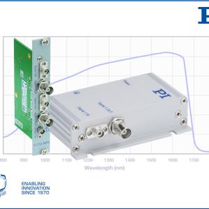 F-712.IRP1, F-712.IRP2 Optical Power Meters for Automated Photonics Alignment Applications
