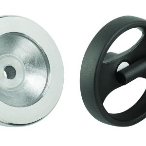 Hand Wheels and Cranks Designed for End Products and Manufacturing Machines