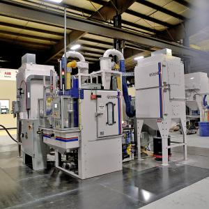 Two-station RXS-400 Grit Blasting System