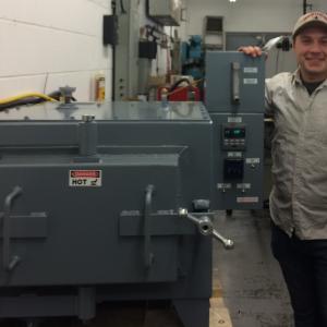 Benchtop Oven for Heat Treating with Nitrogen