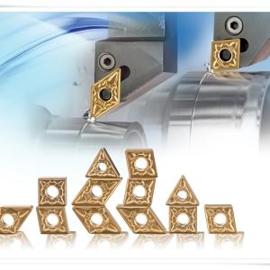 Inserts with MM/RM Chipbreaker