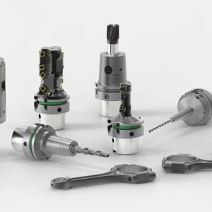 Cutting Tools and Chucks Optimized for Machining Connecting Rods